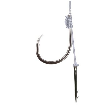 Kabliukai su pavadėliu Gamakatsu, 12cm su bayonete