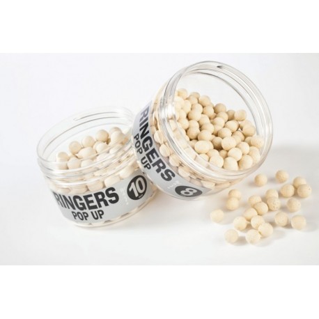 Ringers White Pop-Ups, 8/10mm