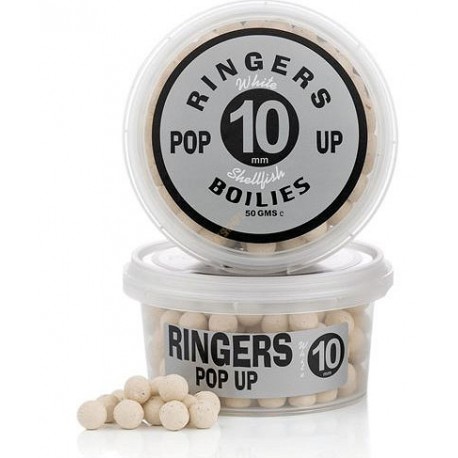 Ringers White Pop-Ups, 8/10mm