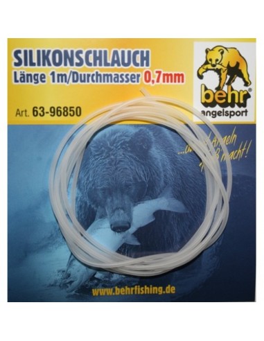 Silikoninė žarnelė 1,0mm/1,5mm/2,0mm, 1m