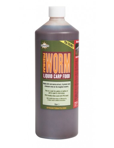Dynamite Baits Liquid Carp Food Worm, 1L