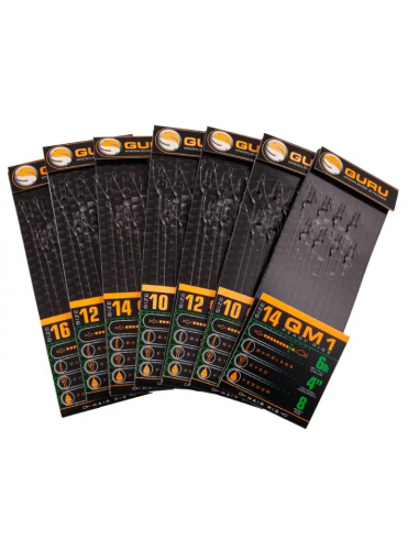 Kabliukai GURU QM1 Standard Hair 4''...